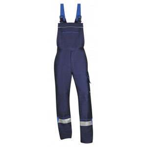 Multinorm-Latzhose, TOP LINE SAFETY, SECAN® SECURO, Zwirn-Doppel-Pilot, ca. 460 g/m²